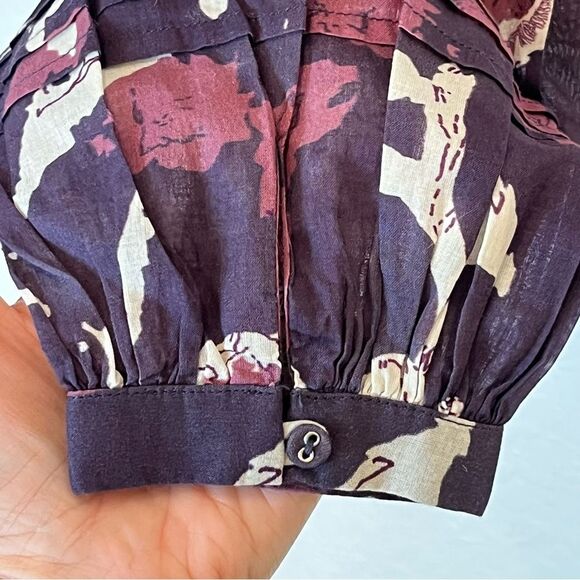 Cleobella Valencia Wrap Top in Purple/Pink NWT! size XS - Picture 10 of 16